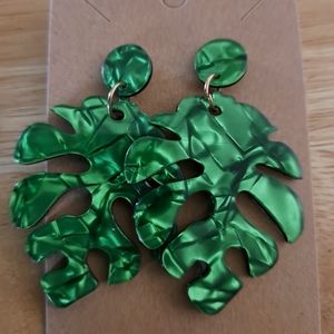 Handcrafted Acrylic post back Earrings